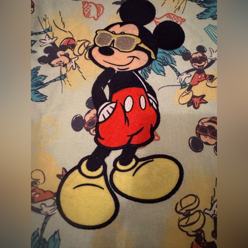 NWT Disney Mickey Mouse Tropical Kids 2 piece Outfit Size 3T - Picture 4 of 10